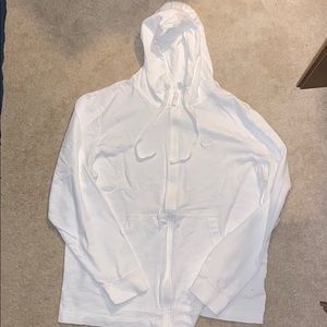 White XL Nike hoodie